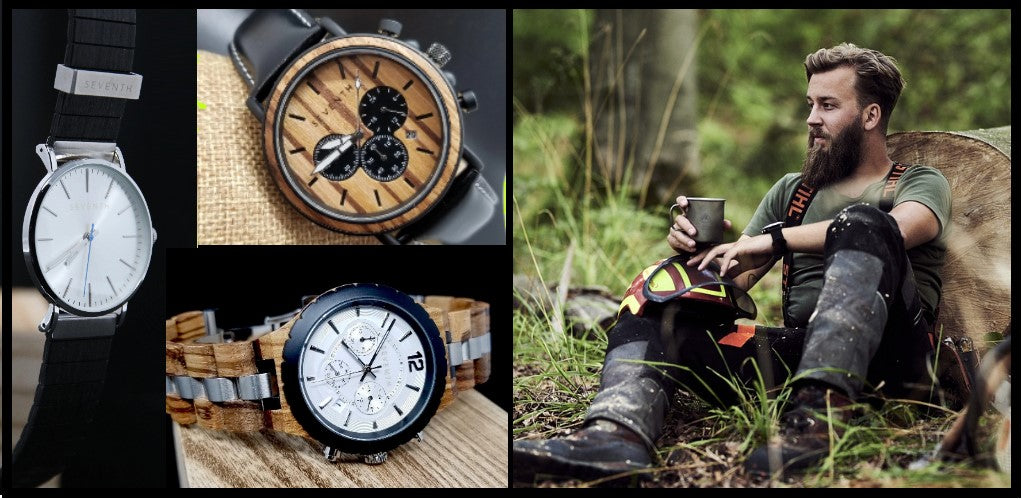 Elegance is the secret of success and a wooden watch can make it happen