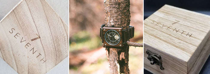Mankind and wood, a match made in heaven now coming to your wrist