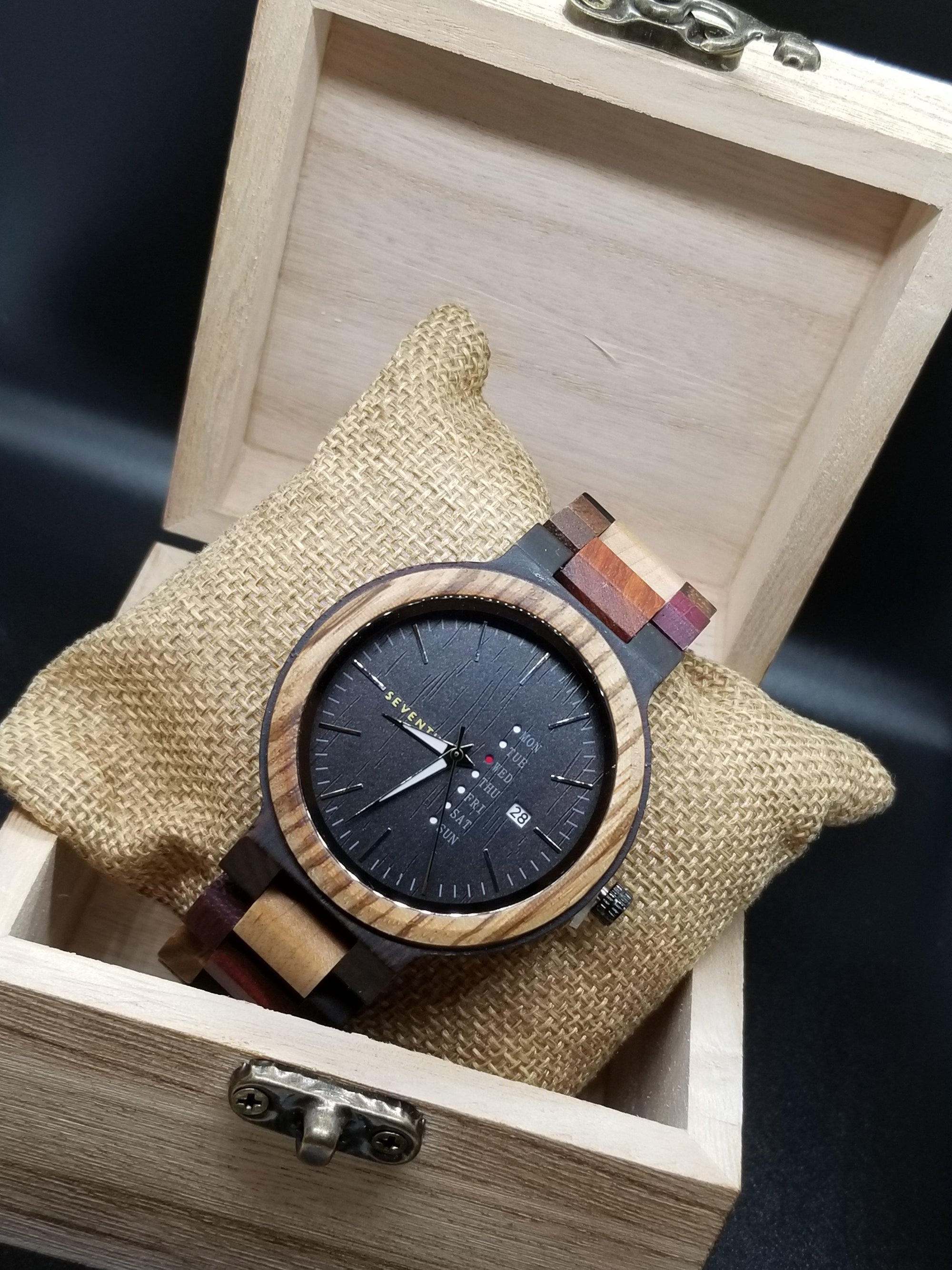 Parrésia: Bold - SEVENTH Wooden Watches