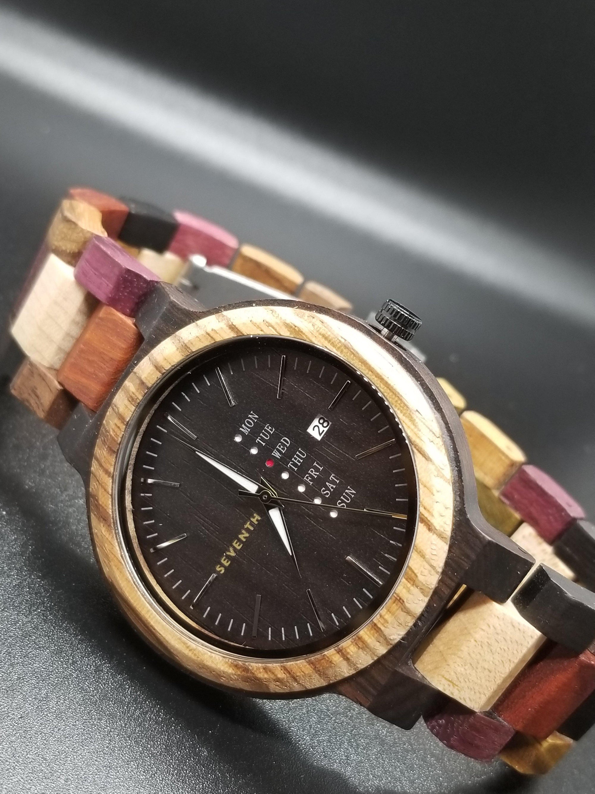 Parrésia: Bold - SEVENTH Wooden Watches